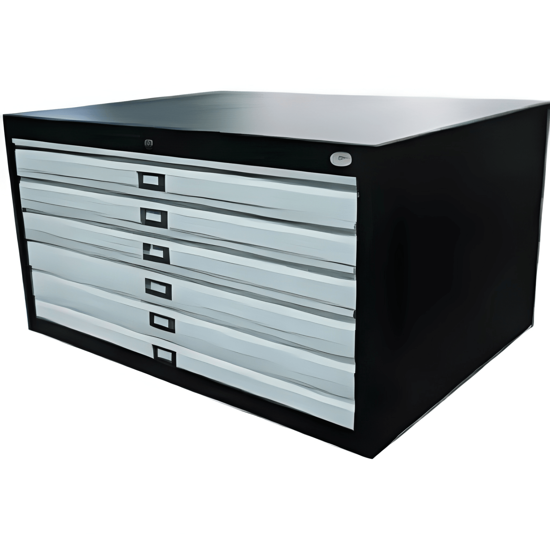 4 Drawer Fixed Filing Cabinet office furniture in Noida - EMS-4-D002
