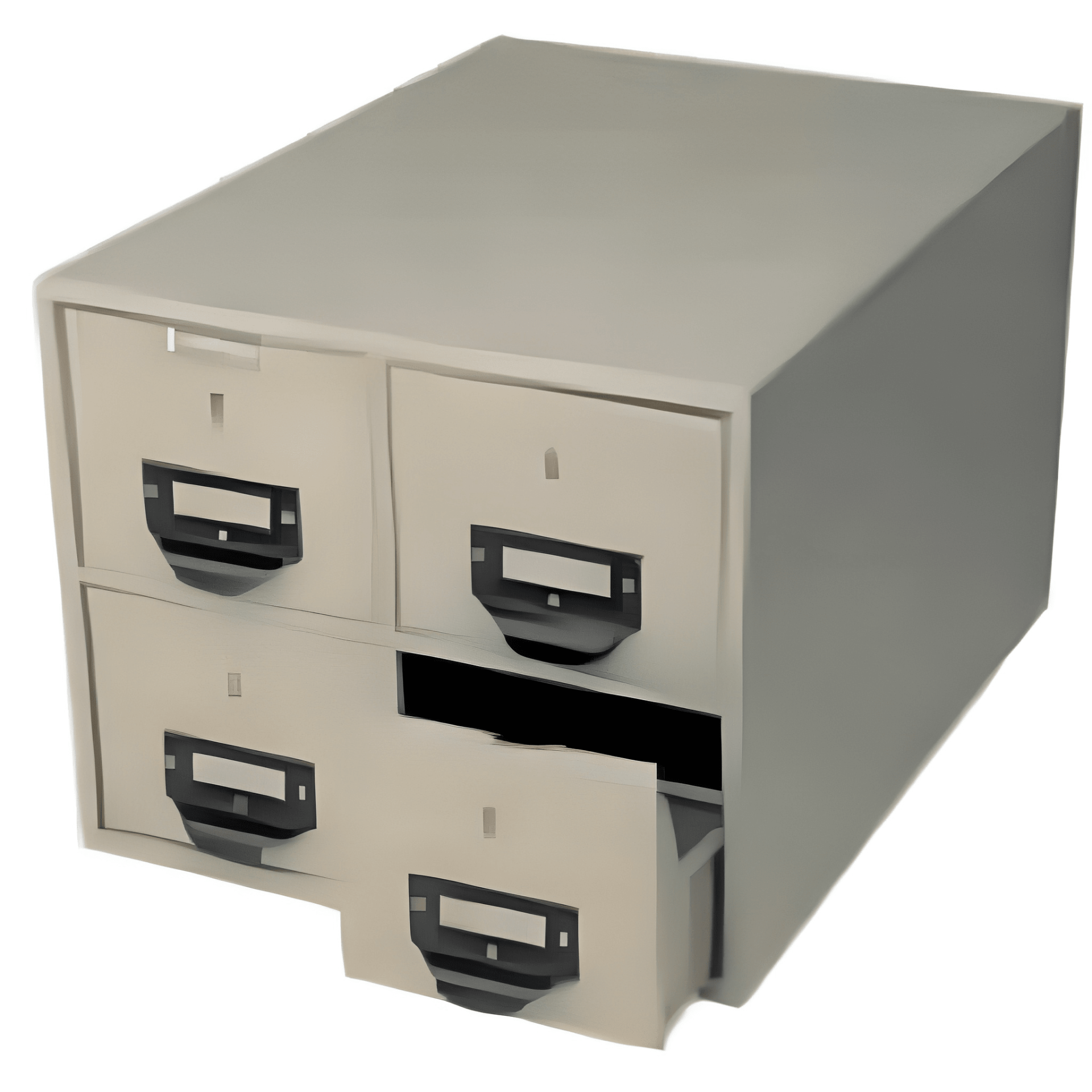 4 Drawer Fixed Filing Cabinet office furniture in Noida - EMS-4-D003