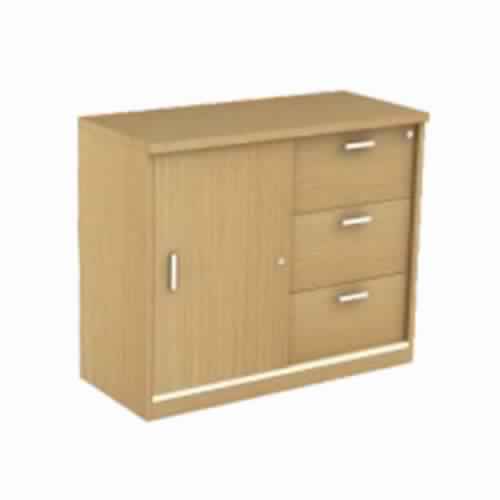 4 Drawer Fixed Filing Cabinet office furniture in Noida - EMS-4-D001