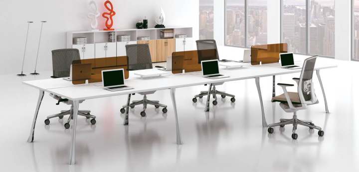 Modular Workstations office furniture in Noida - EMS-MOD003